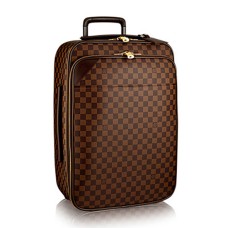Louis Vuitton N21223 Pegase Legere 55 Zakelijke Rolling Bagage Damier Ebene Canvas