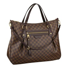 Louis Vuitton N41132 Evora GM Schoudertas Damier Ebene Canvas