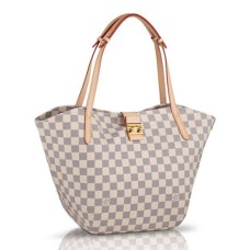 Louis Vuitton N41208 Salina PM Schoudertas Damier Azur Canvas