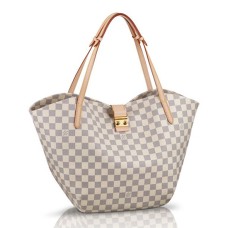 Louis Vuitton N41209 Salina GM Schoudertas Damier Azur Canvas