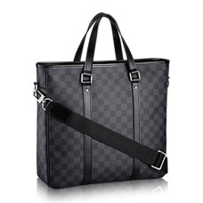 Louis Vuitton N41259 Tadao PM Aktetas Damier Graphite Canvas