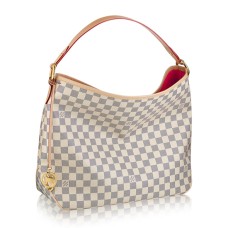 Louis Vuitton N41447 Heerlijke PM Hobo Bag Damier Azur Canvas