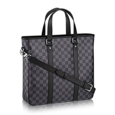 Louis Vuitton N41467 Tadao PM Aktetas Damier Graphite Canvas