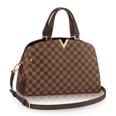 Louis Vuitton N41505 Kensington Bowling schoudertas Damier Ebene Canvas
