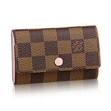 Louis Vuitton N41624 6 Sleutelhouder Damier Ebene Canvas