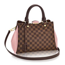 Louis Vuitton N41674 Bretagne Tote Bag Damier Ebene Canvas