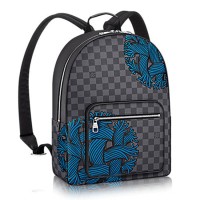 Louis Vuitton N41712 Josh Rugzak Damier Graphite Canvas