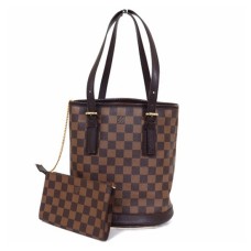 Louis Vuitton N42240 Marais Schoudertas Damier Ebene Canvas