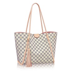 Louis Vuitton N44027 Propriano Schoudertas Damier Azur Canvas