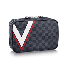 Louis Vuitton N44031 Toilettas Damier Cobalt Canvas
