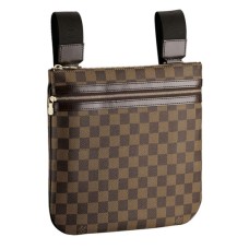 Louis Vuitton N51111 Pochette Bosphore Crossbody Tas Damier Ebene Canvas