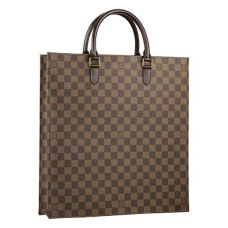Louis Vuitton N51140 Sac Plat-draagtas Damier Ebene Canvas
