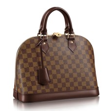 Louis Vuitton N53151 Alma PM Draagtas Damier Ebene Canvas