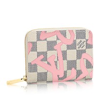 Louis Vuitton N60098 Zippy Portemonnee Damier Azur Canvas