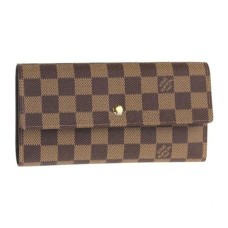 Louis Vuitton N61217 Internationale Portemonnee Damier Ebene Canvas