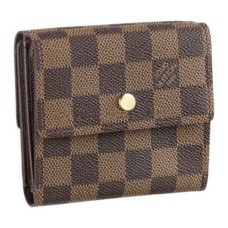 Louis Vuitton N61654 Elise Portemonnee Damier Ebene Canvas