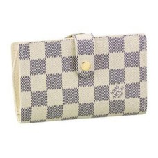 Louis Vuitton N61676 Franse Portemonnee Damier Azur Canvas