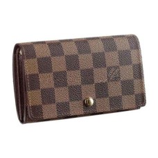 Louis Vuitton N61730 Tresor Portemonnee Damier Ebene Canvas