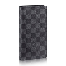 Louis Vuitton N62227 Brazza Portemonnee Damier Graphite Canvas