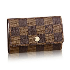 Louis Vuitton N62630 6 Sleutelhouder Damier Ebene Canvas