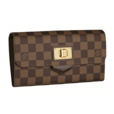 Louis Vuitton N63017 Rosebery Portemonnee Damier Ebene Canvas