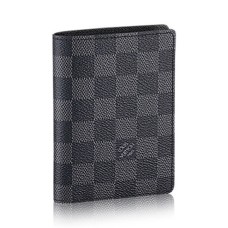 Louis Vuitton N63117 James Portemonnee Damier Graphite Canvas