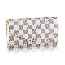 Louis Vuitton N63208 Sarah Portemonnee Damier Azur Canvas