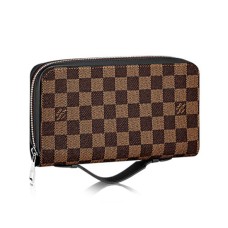 Louis Vuitton N63284 Zippy XL Portemonnee Damier Ebene Canvas