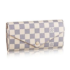 Louis Vuitton N63545 Josephine Portemonnee Damier Azur Canvas