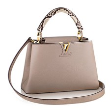 Louis Vuitton N92041 Capucines BB Tote tas Taurillon leer