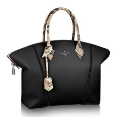 Louis Vuitton N92044 Lockit PM draagtas Taurillon leer